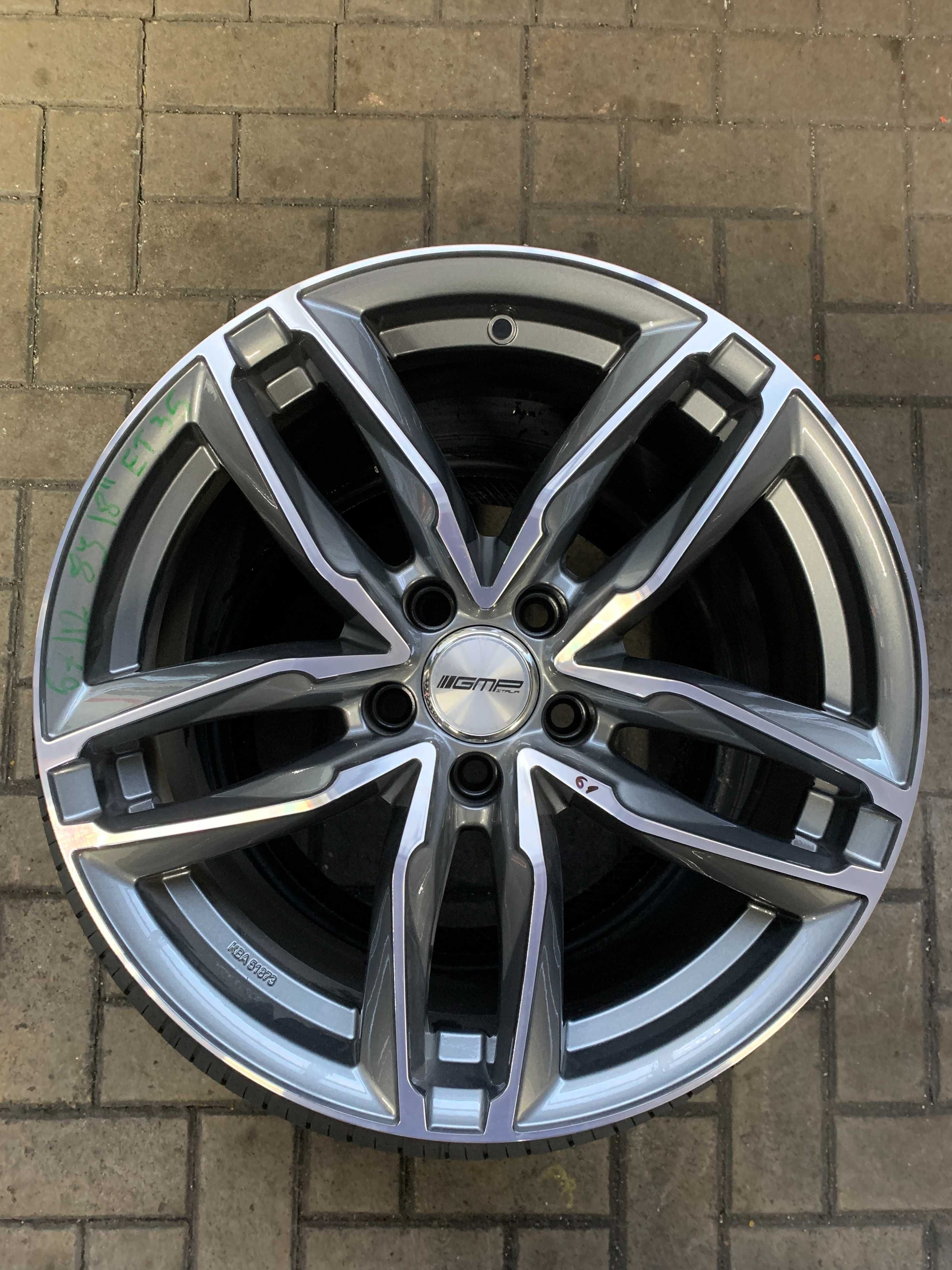 4x Felga GMP Italia Oryginał 18", 5x112 Audi, Vw...