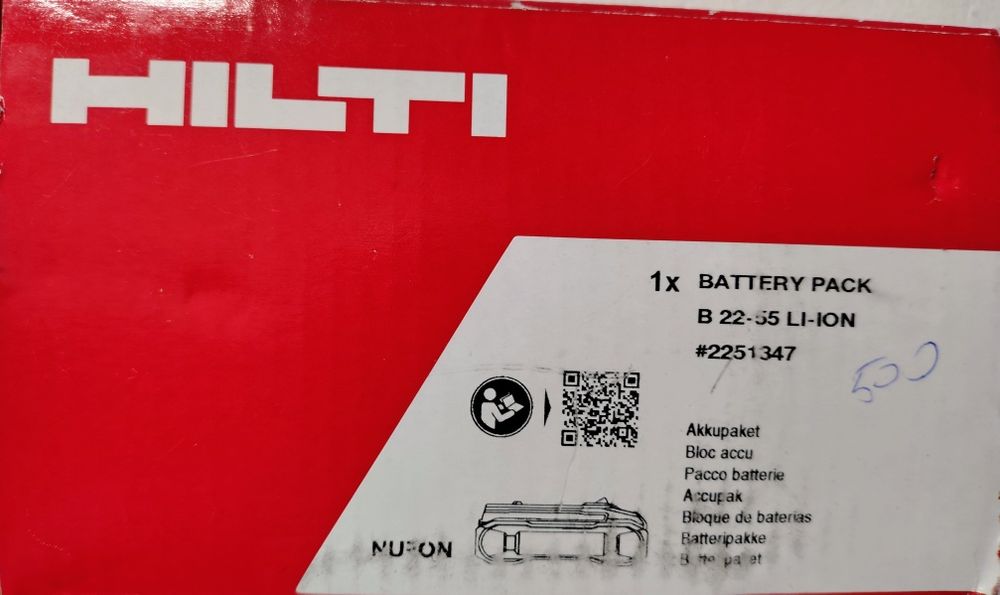 Bateria Hilti Nuron B 22-55