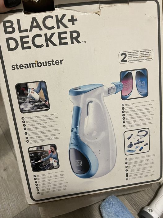 Відпарювач / парогенератор / парова швабра black and decker
