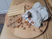 Scrabble drewniane rękodzieło