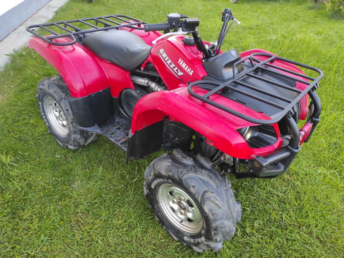 Yamaha grizzly 660 can am 700 polaris