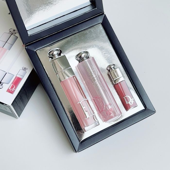 Набір для губ Dior Addict Natural Glow set  Dior бальзам блиск