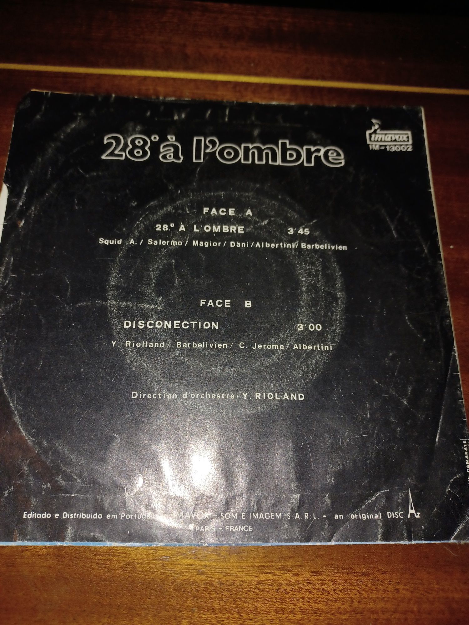 Vinil Jean François Maurice em muito bom estado