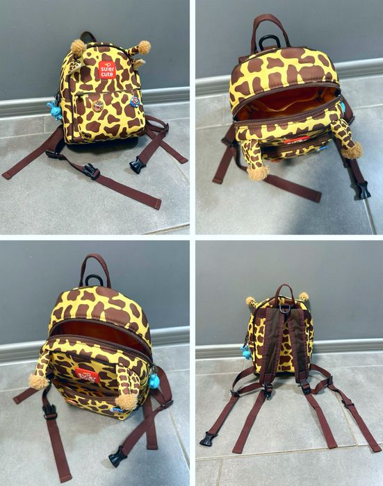 Сумка-портфель Super Cute (детский); рюкзак на плечі; ранець Жирафик