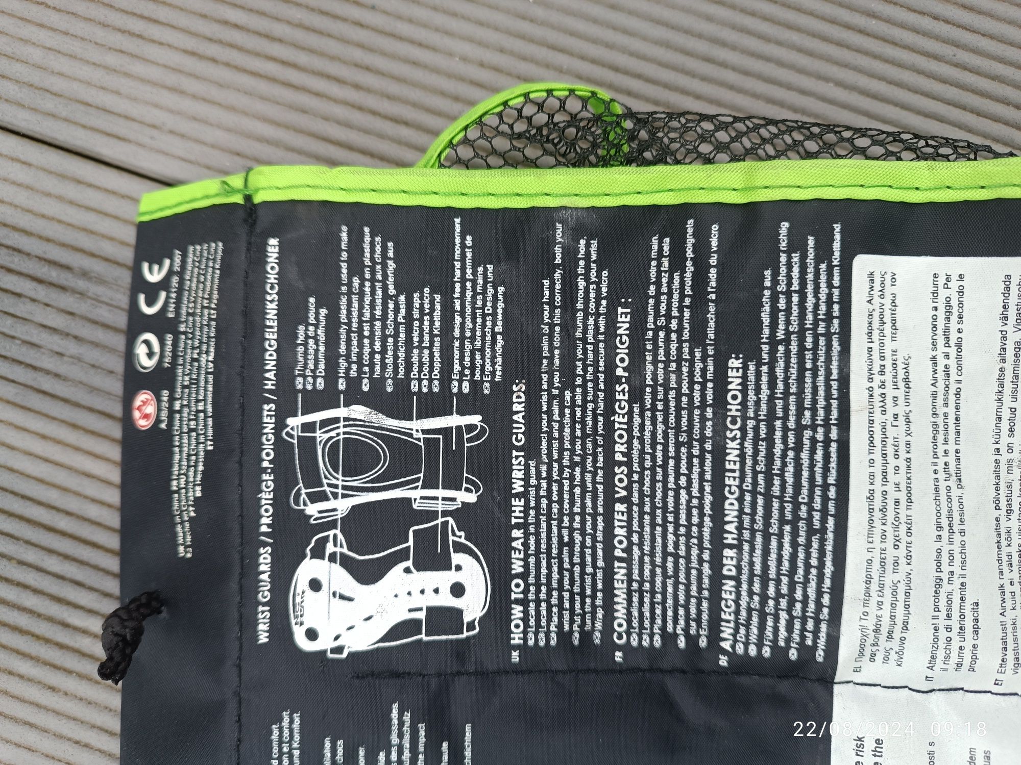 Proteção para patins, skate, trotinete criança