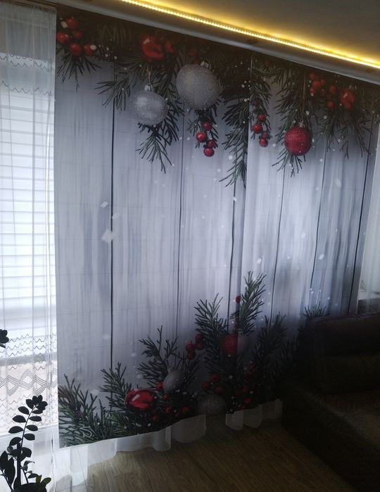 Zasłony świąteczne