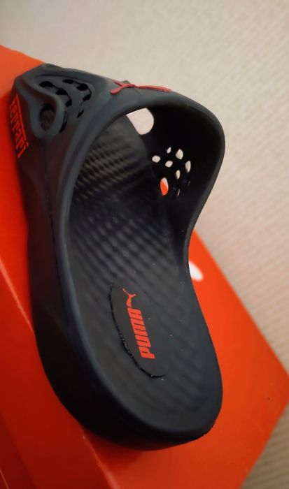 На стандарт и узкую стопу Шлепанцы шлепки мужские черные