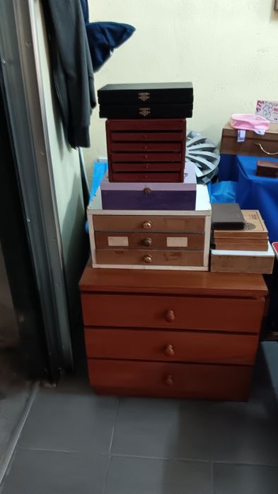 Pequenas caixas para arrumação !