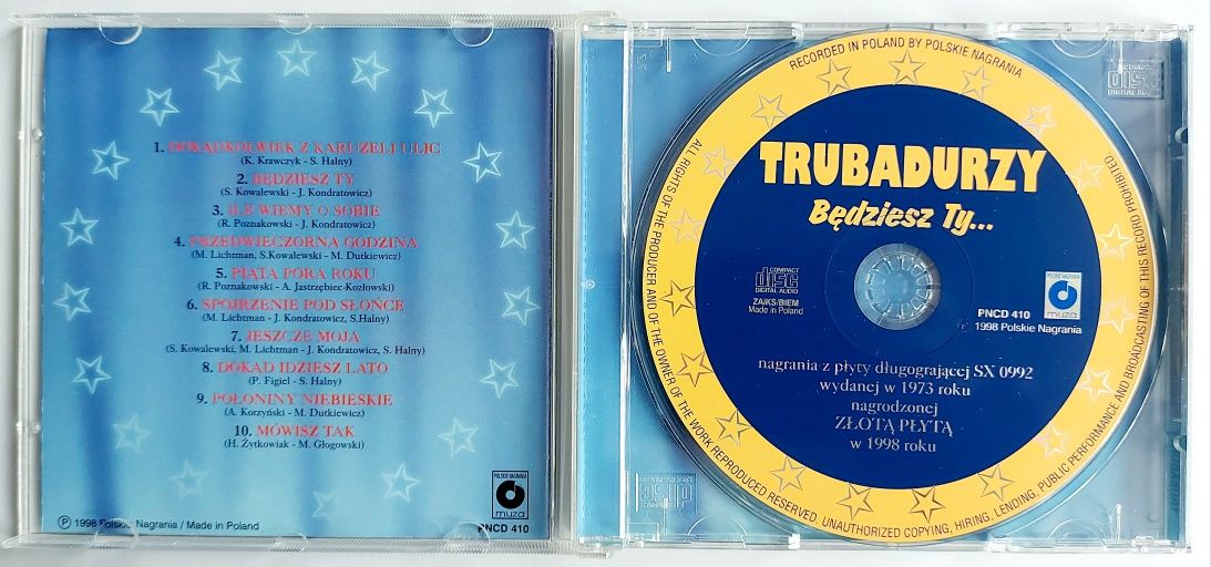 Trubadurzy Będziesz Ty 1998r