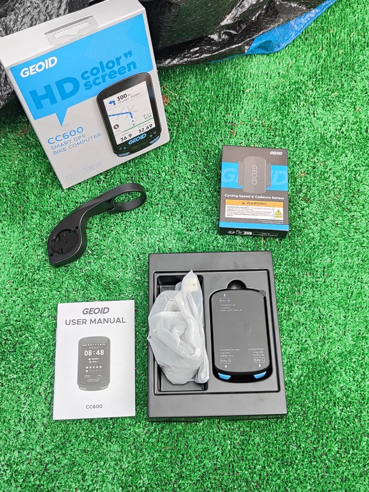 Gps geoid    Cc600 e sensor de cadencia