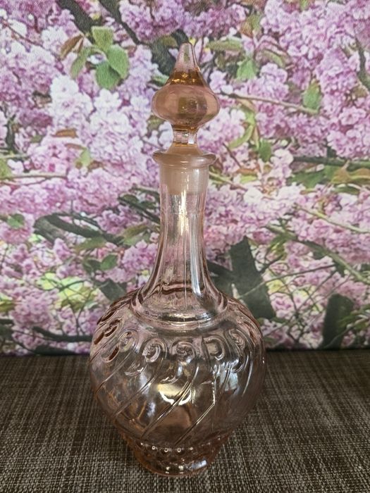 Графін коричневий карамельне скло