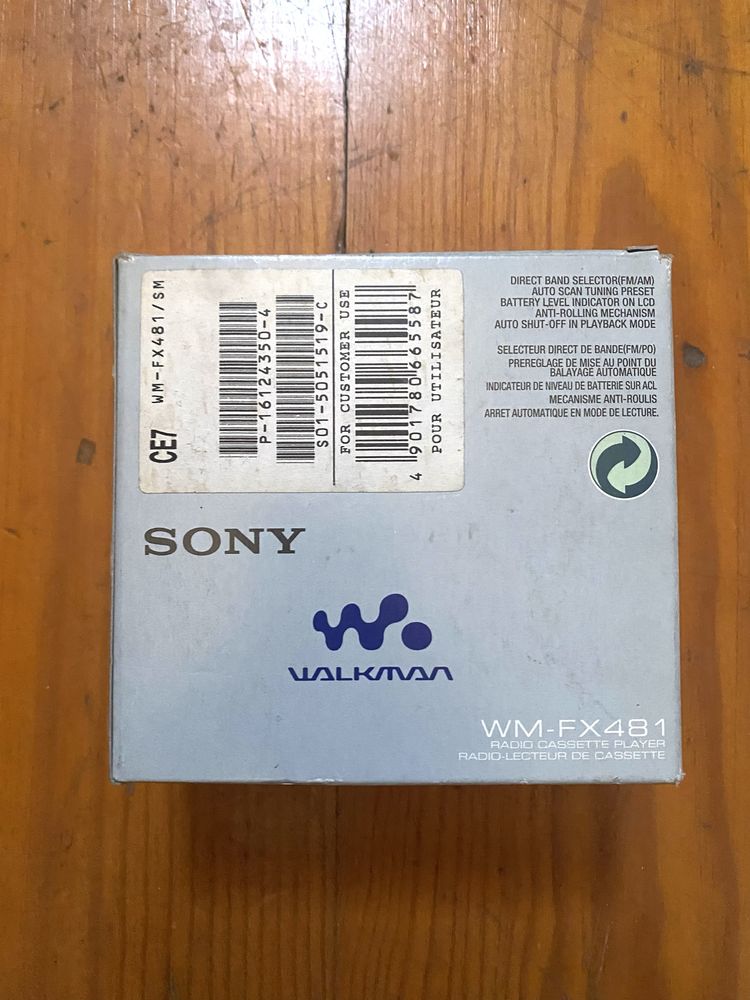 Sony Walkman WM-FX481 novo
