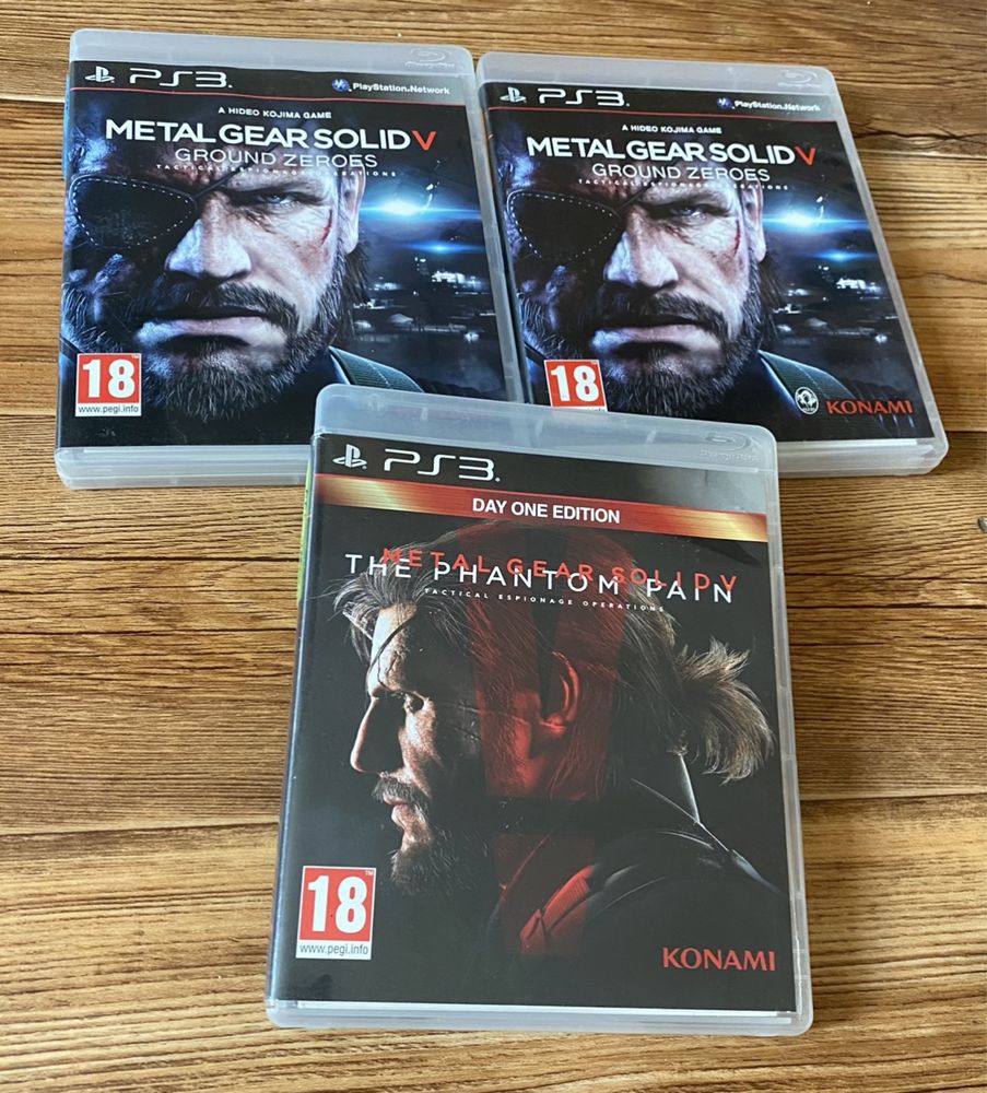 Sony PS3: Yakuza, inFamous, Mass Effect, The Last of Us, MGS