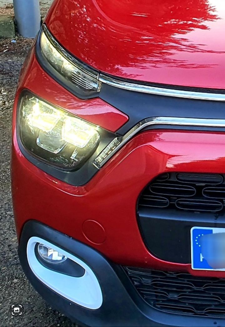 Zaślepka haka zderzak przód Citroen C3 Lift zatyczka klapka