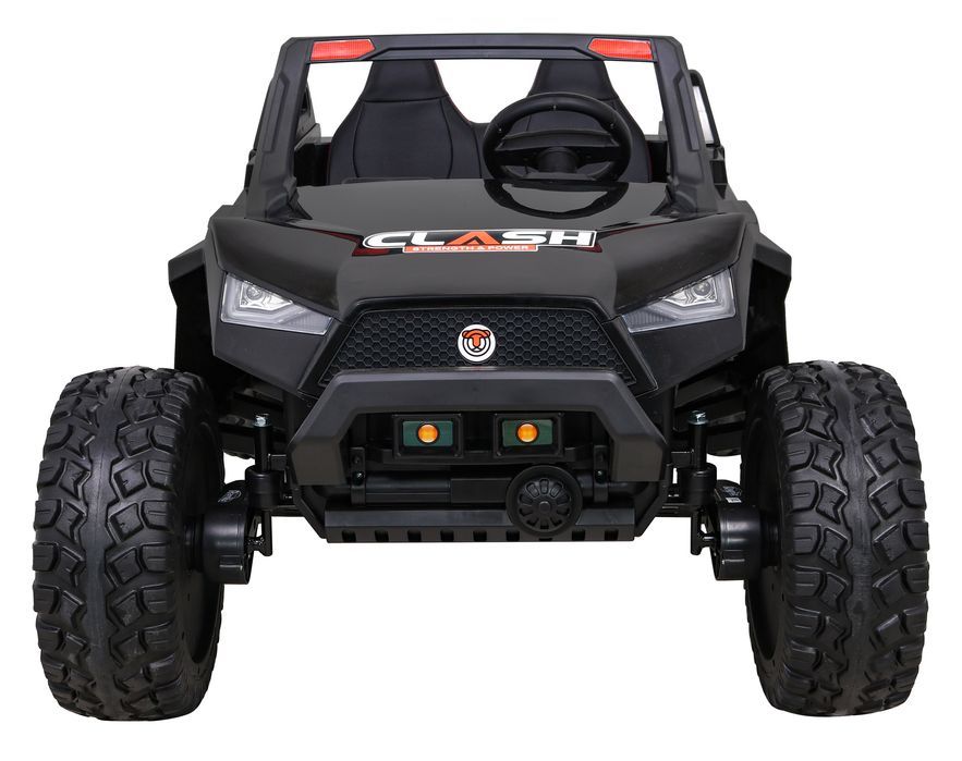 Buggy Clash 2-osobowe czarne auto elektryk dzieci - EkstraZabawki.pl