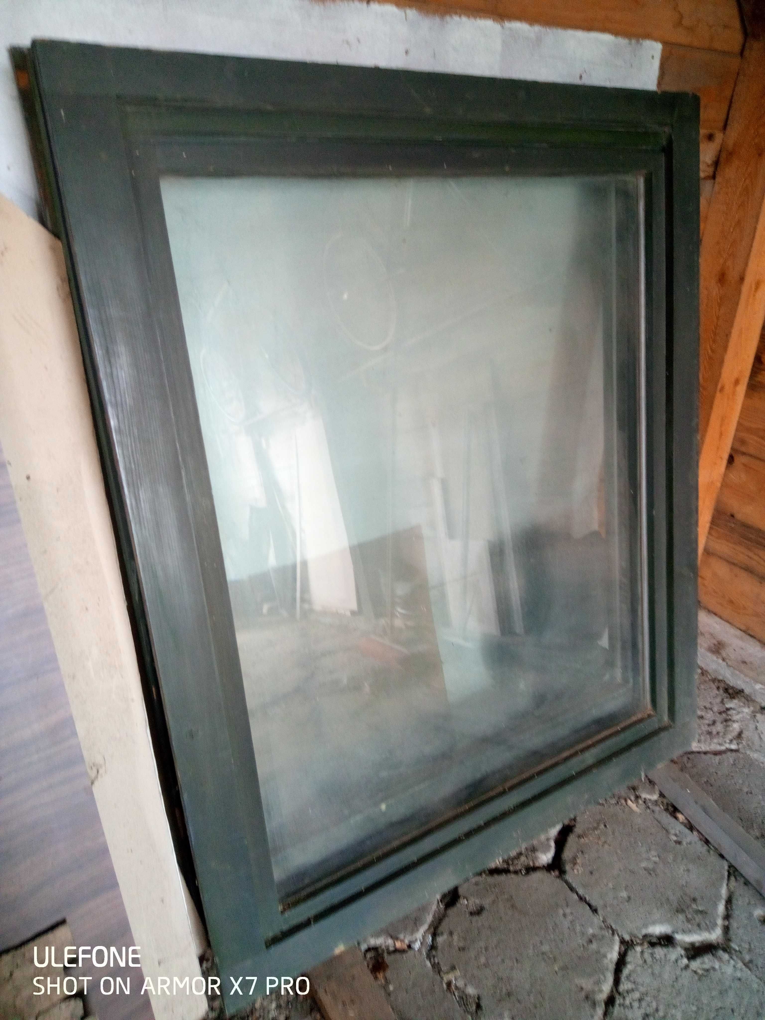 Okna drewniane 153,5X129,5 uchylno/rozwierne