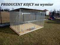 BOKS klatka Zagroda KOJEC dla psa KOJCE ocynk, kolor CAŁA POLSKA raty