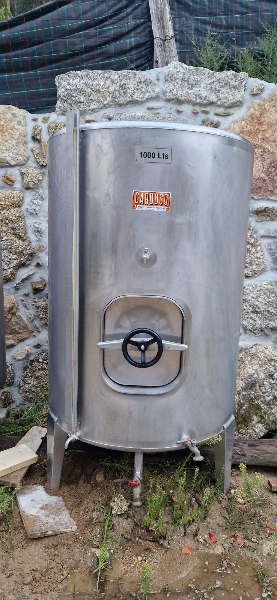Cubas de inox para vinho