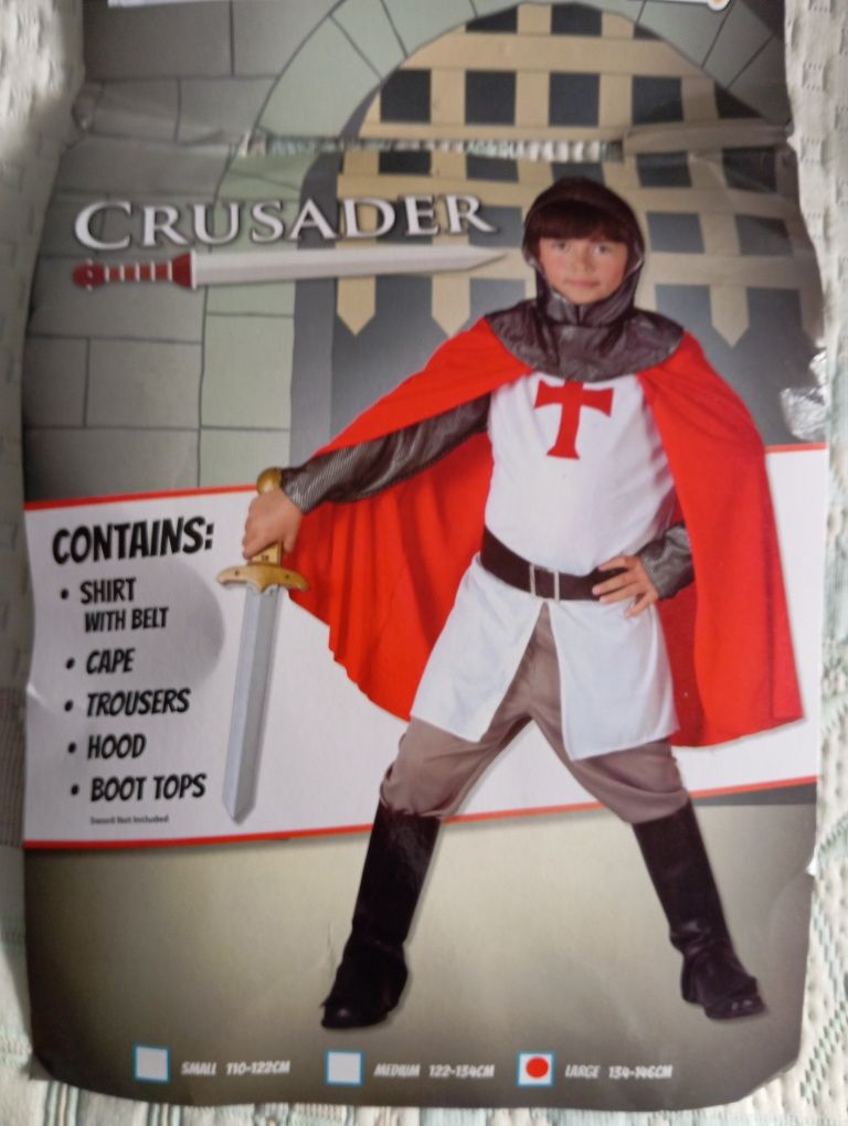 Fato Carnaval Guerreiro Cruzado