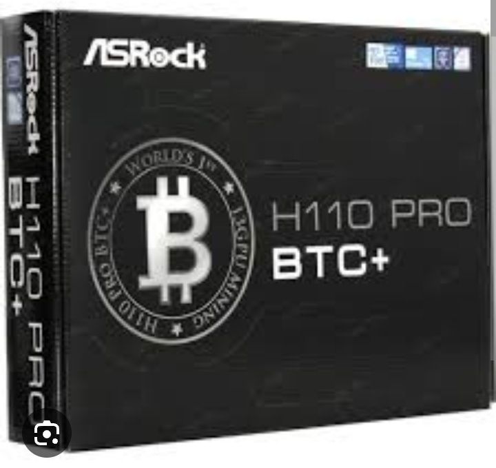 Материнська плата Asrock btc+ pro h110