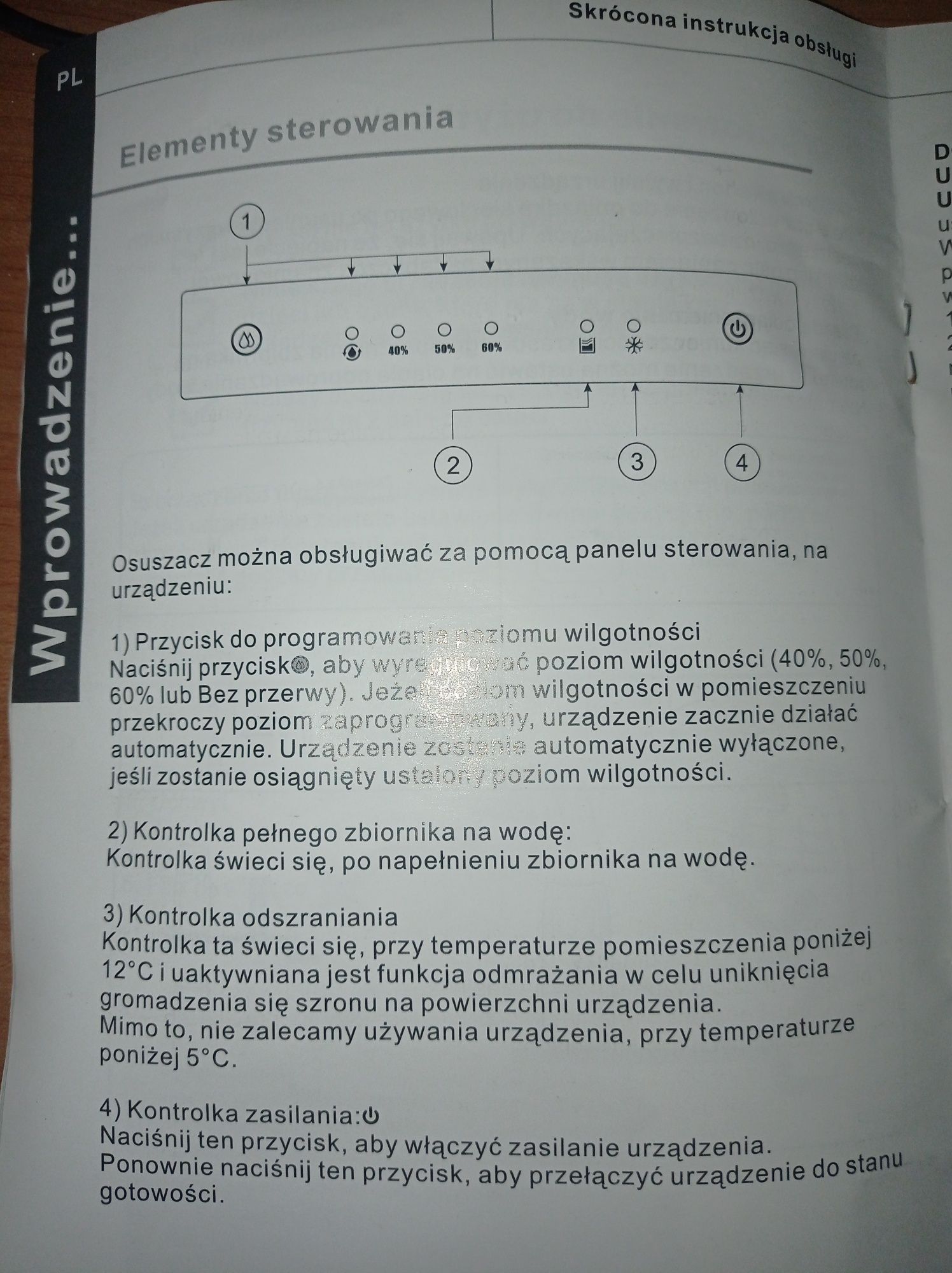 Osuszacz 12l/24godz 195W kompresorowy
