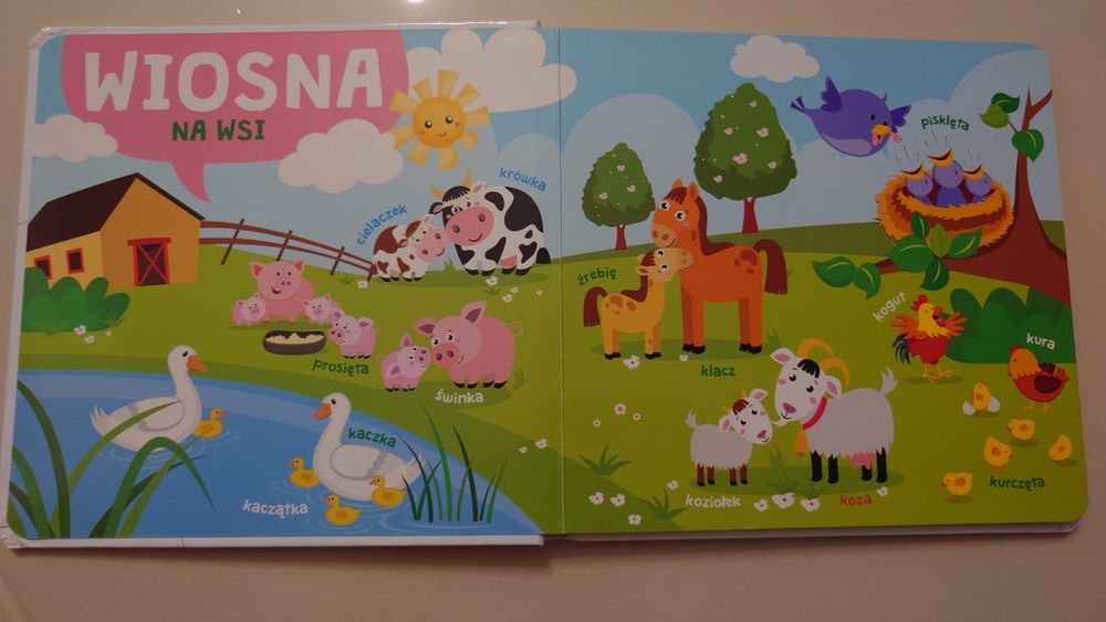 Książka grube strony pory roku