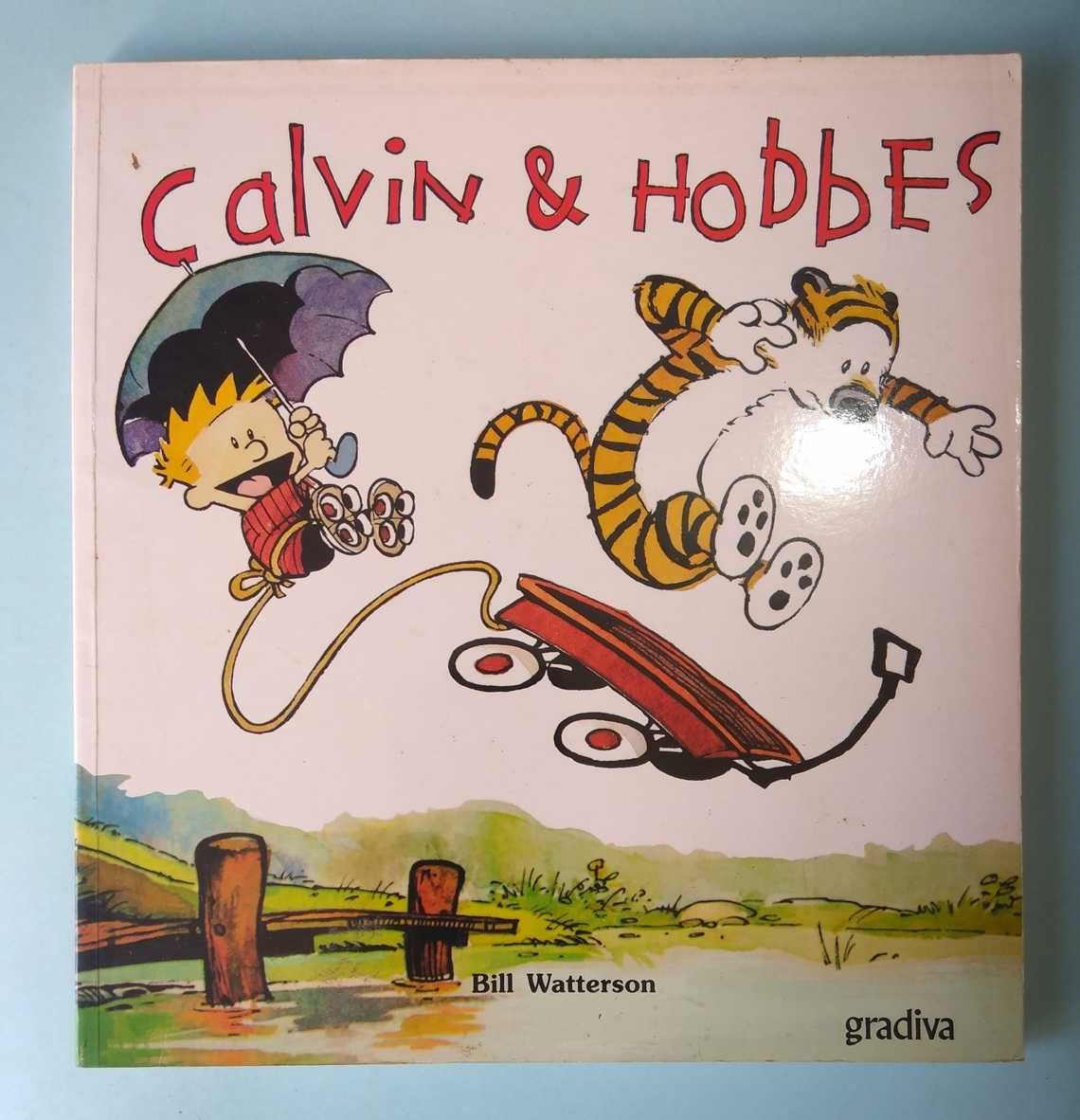 3 álbuns de Calvin & Hobbes - Bill Watterson