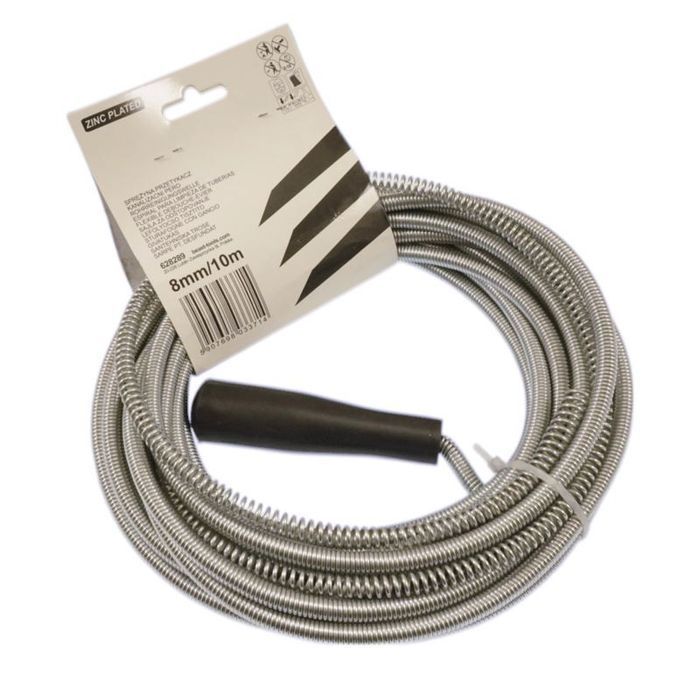 Spirala Hydrauliczna Żmijka Przetykacz Rur 8Mmx10M Ocynkowana