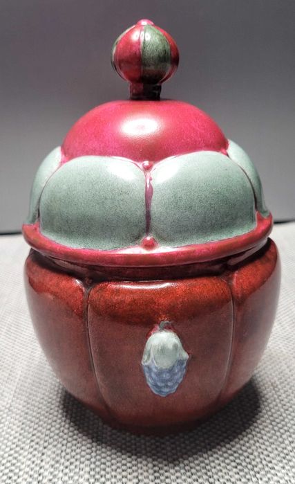 Porcelana pojemnik pudełko Lorenz Hutschenreuther sygn. Fritz Klee