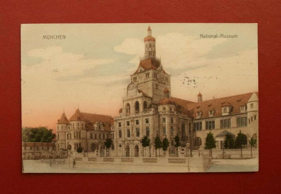 Stare pocztówki Alte Postkarten München: Propylean Trinkstube Pullach