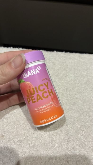 Isana juicy peach puder zwiekszajacy objetosc wlosow