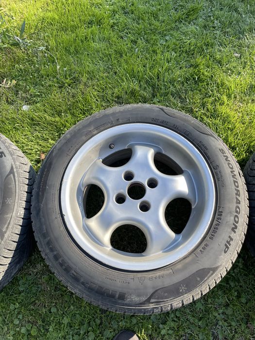 Alufelgi 15 RH 4x100 z oponami zima