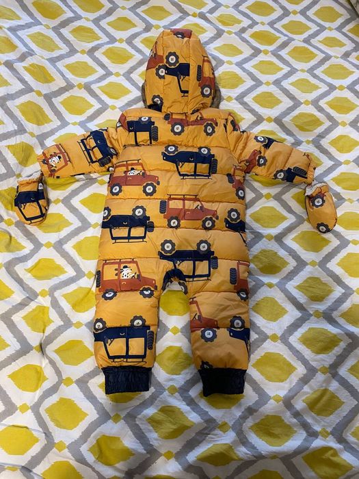 Зимовий комбінезон для хлопчика 9-12 місяців