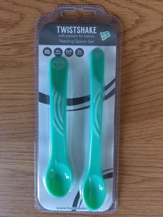Twistshake Śliniak Kubek Sztućce Zestaw