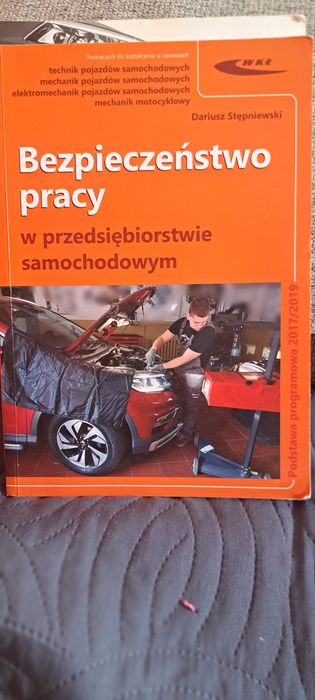 Książka  bezpieczeństwo pracy kl 1 zawodowa