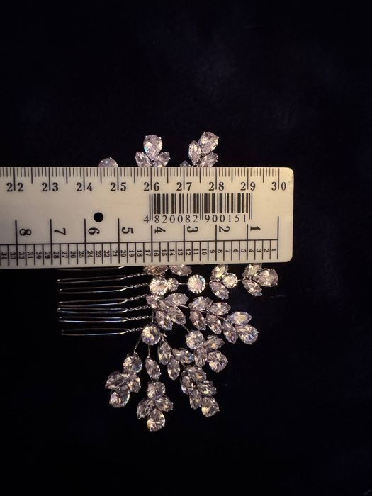 Весільний гребінець (новий). Прикраса для волосся