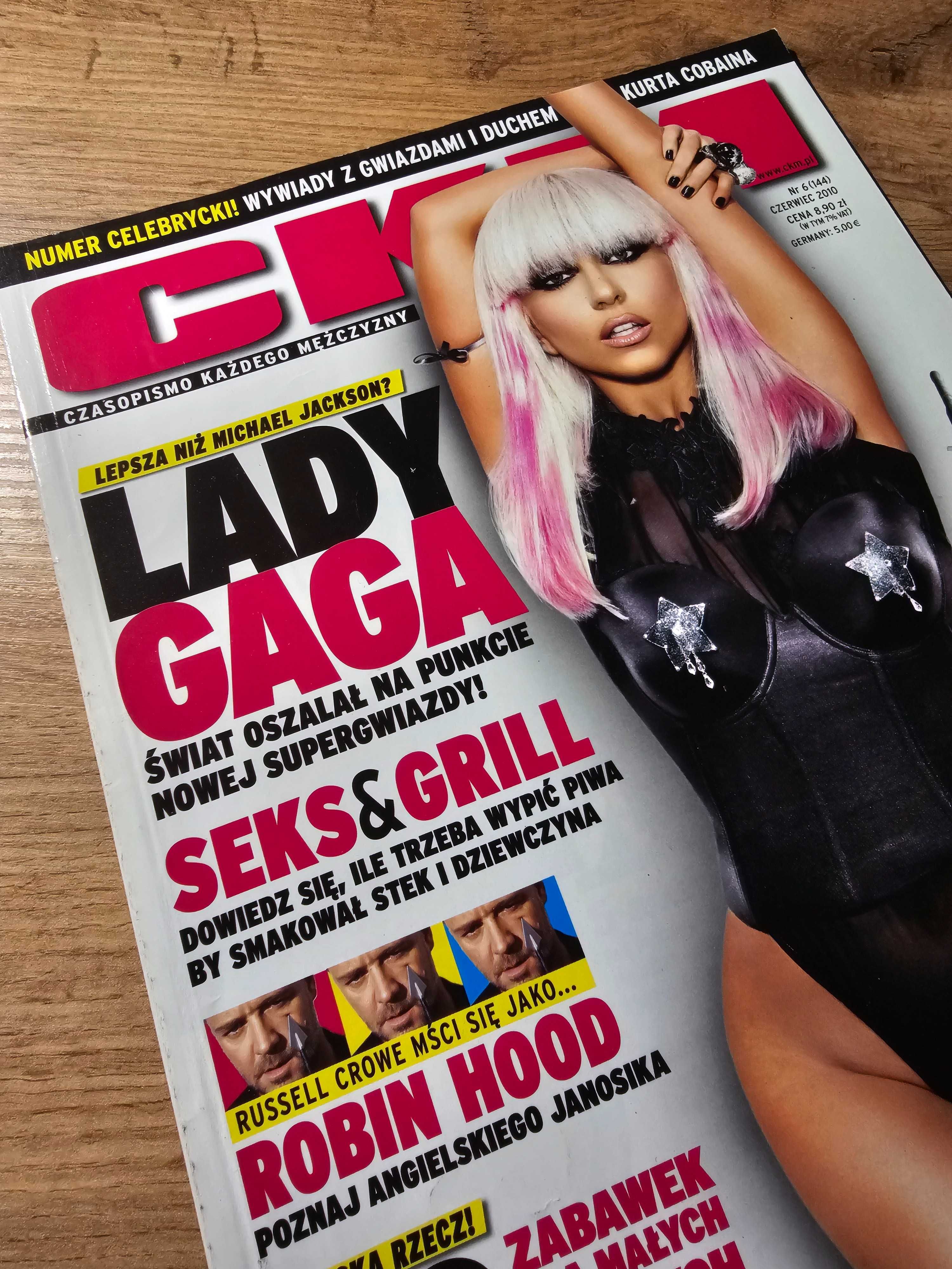 CKM 6/2010 - Lady Gaga, Anna Sobolewska, Hannah Martin, Russell Crowe