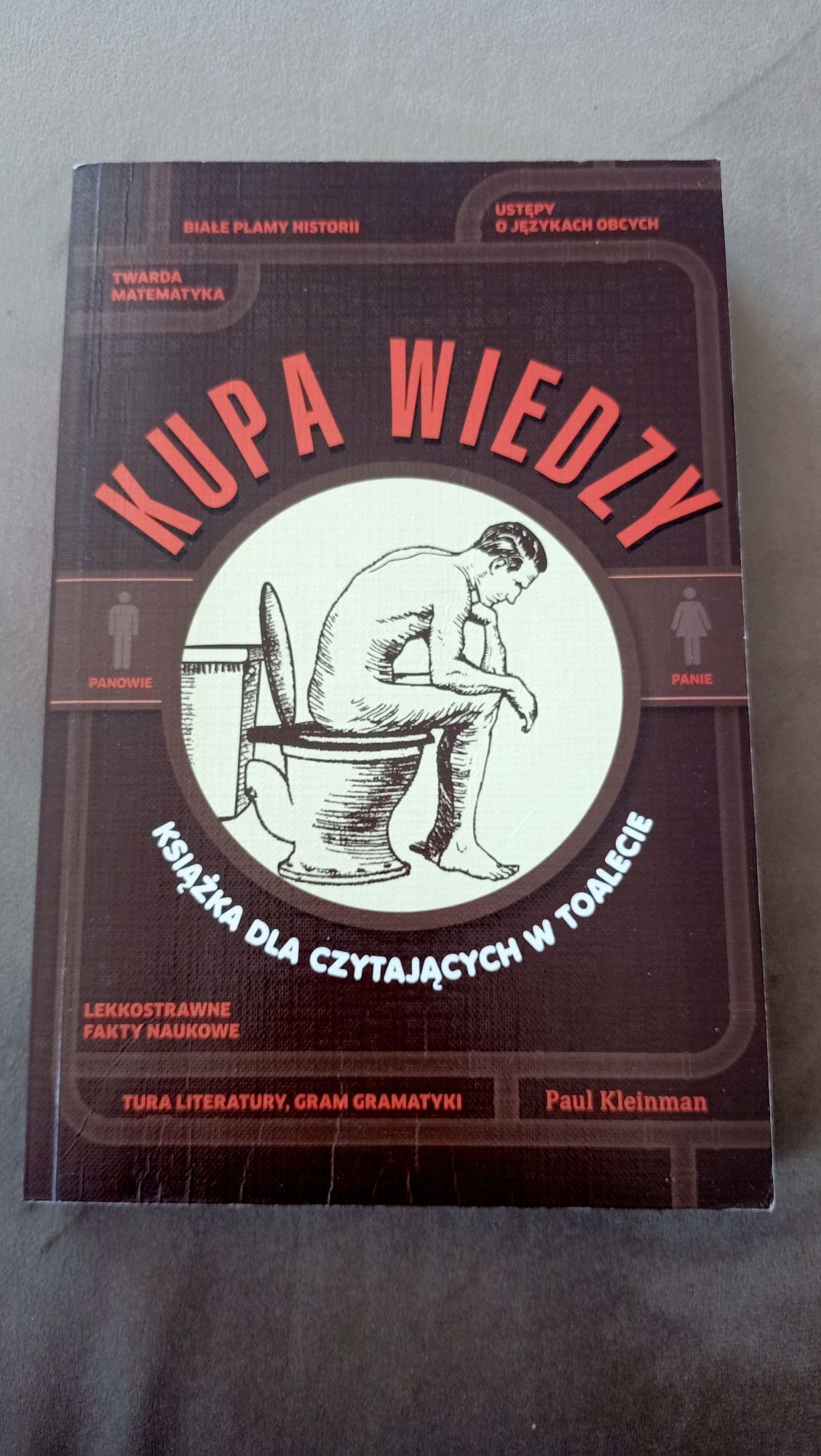 'Kupa wiedzy. Książka dla czytających w toalecie' Paul Kleinman