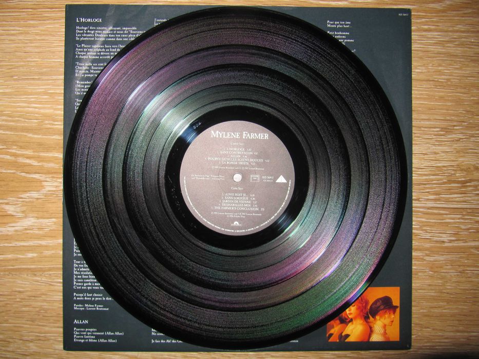 MYLENE FARMER - Ainsi Soit Je... - КУЛЬТОВА платівка (made in France)