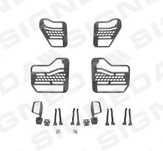 Двері компл. 4шт. з дзеркалами JeepWrangler/Gladiator2018+ PCR80008SET
