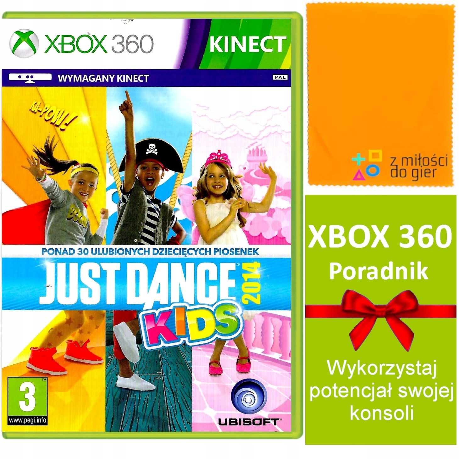 Xbox 360 Just Dance Kids 2014 Polskie Wydanie szybka wysyłka
