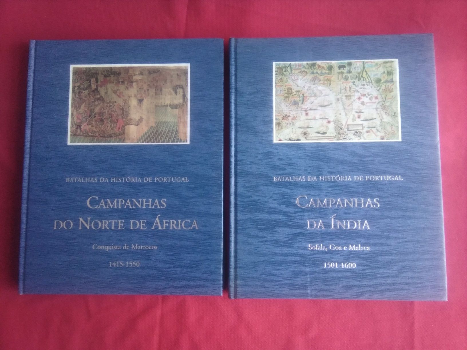 Lote 16 volumes Batalhas da História de Portugal. Quidnovo. 2006.