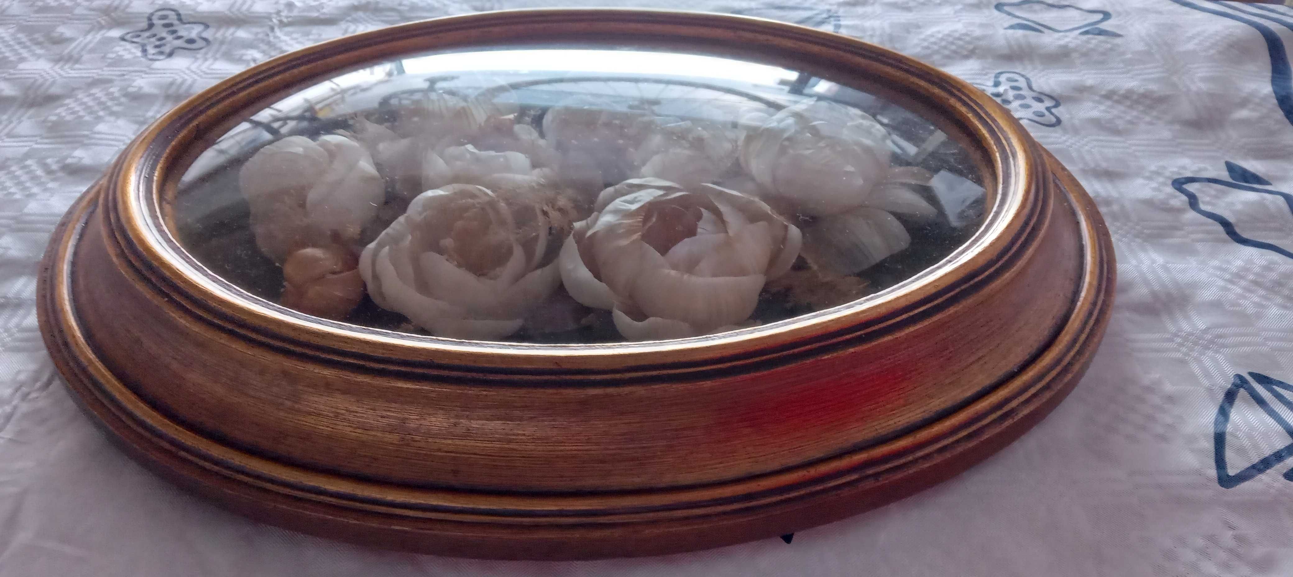 Flores Decorativas em moldura