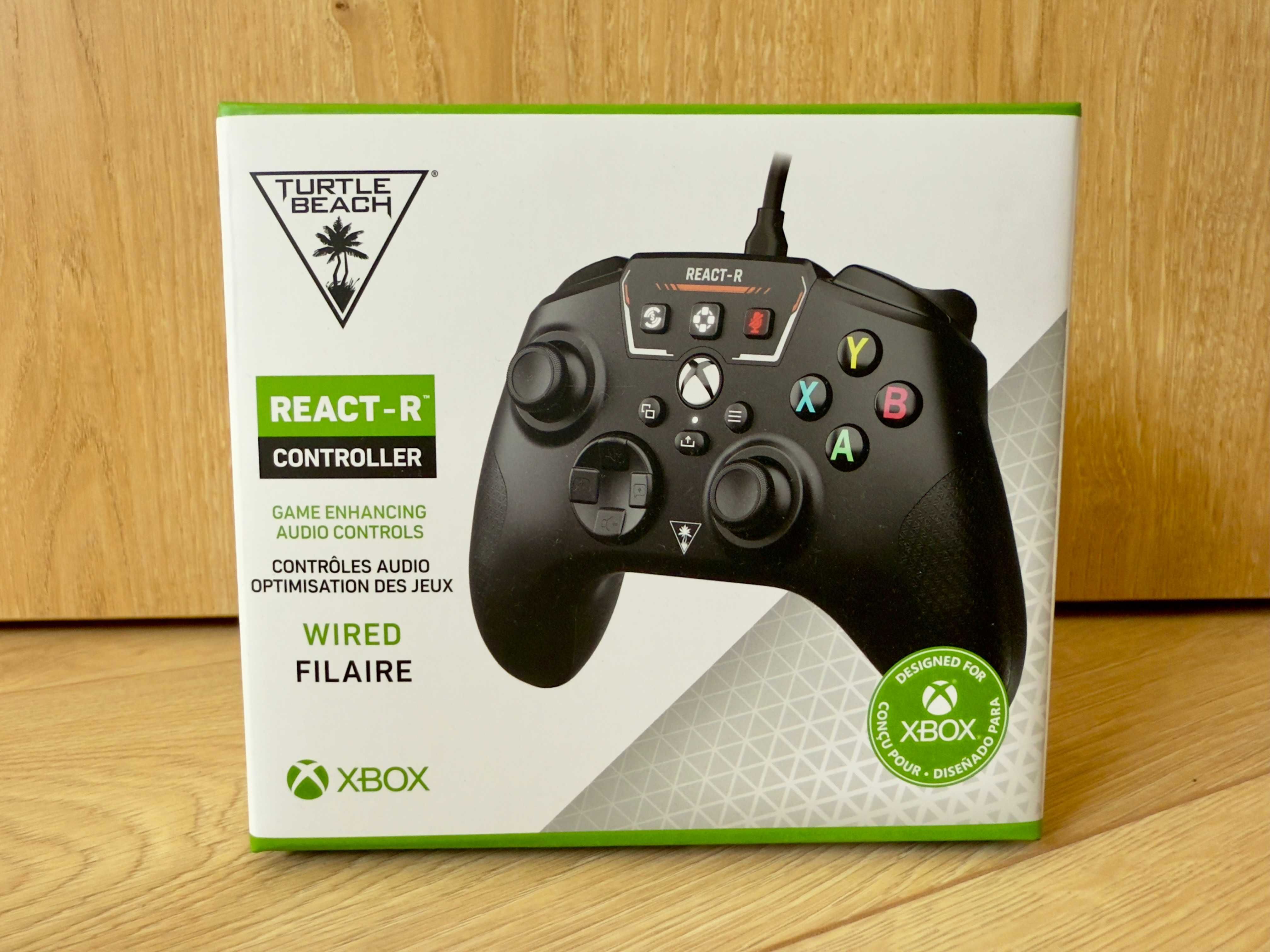 Kontroler przewodowy TURTLE BEACH React-R Czarny