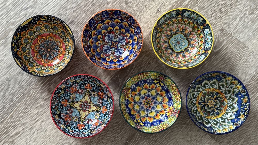 Zestaw obiadowy BOHO Vancasso 18 elementów