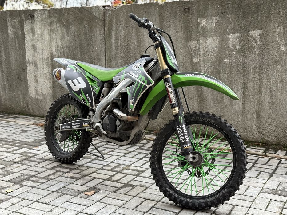 Kawasaki kx250 f ідеальний стан 160 мотогодин кросовий торг
