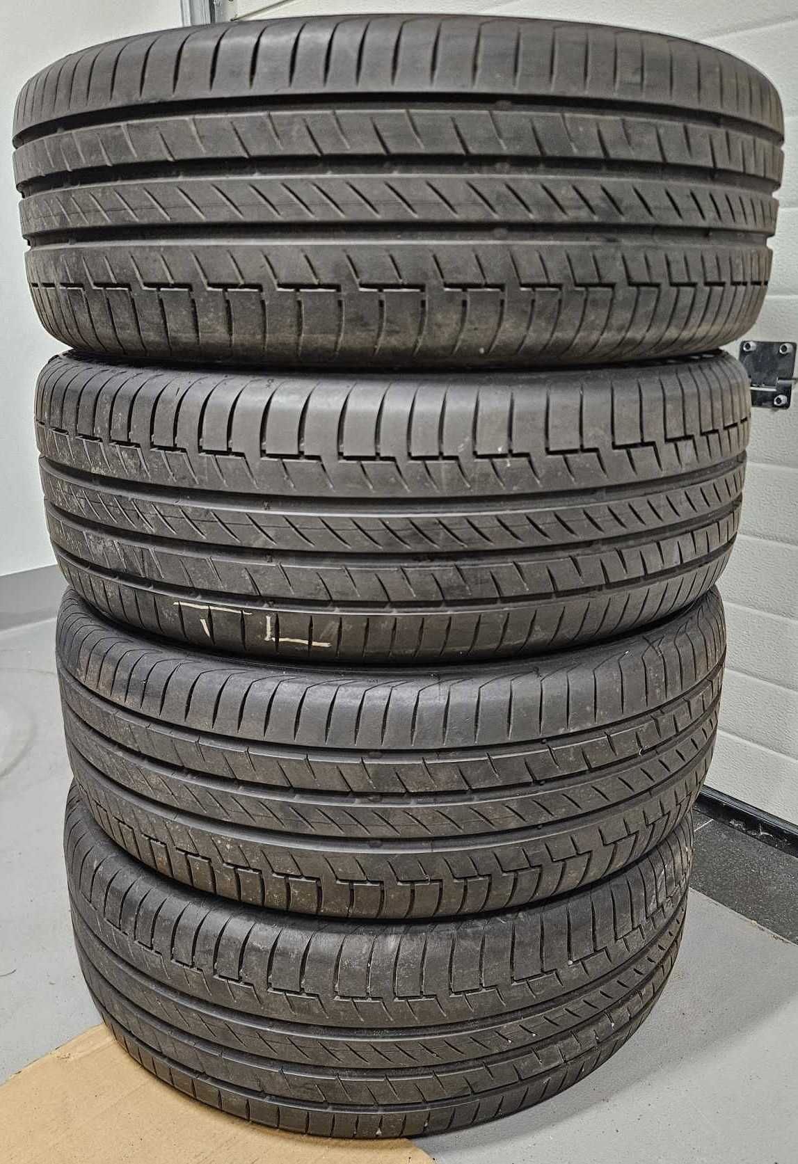 4x Continental Premium Contact 6 215/55 R18 Stan BDB Produkcja 2021