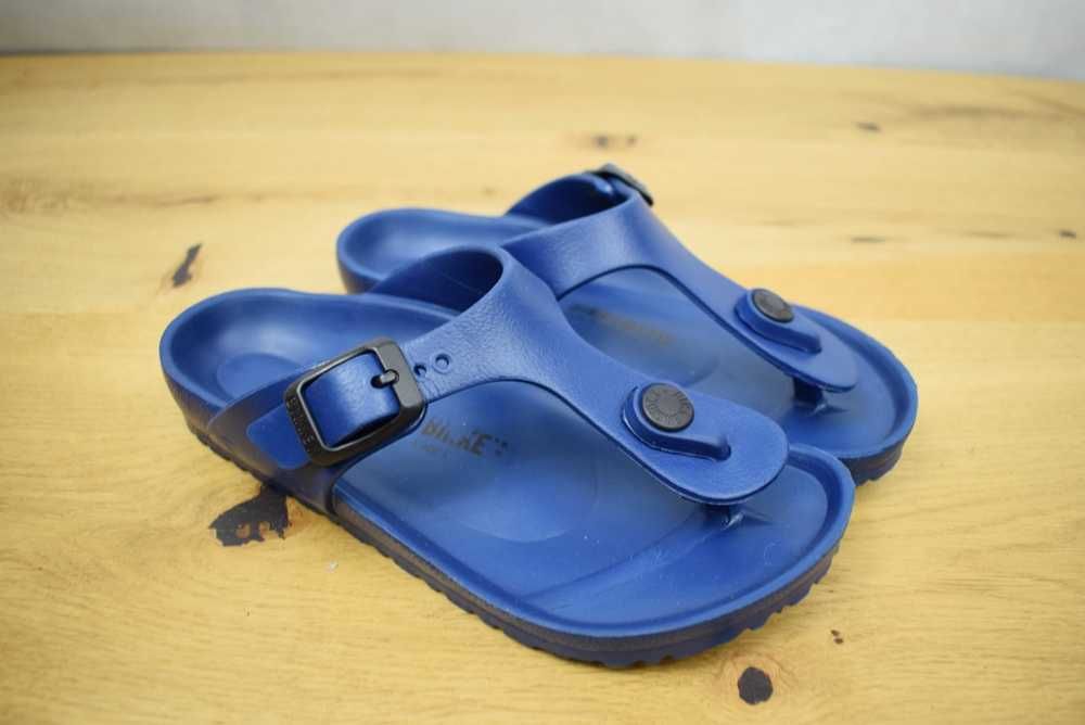 BIRKENSTOCK, klapki dziecięce, klapki japonki, niebieski rozmiar 30