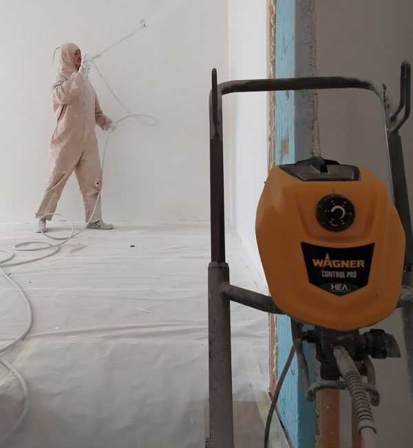 Безповітряне фарбування безвоздушная покраска квартир,фасадів,підїздів