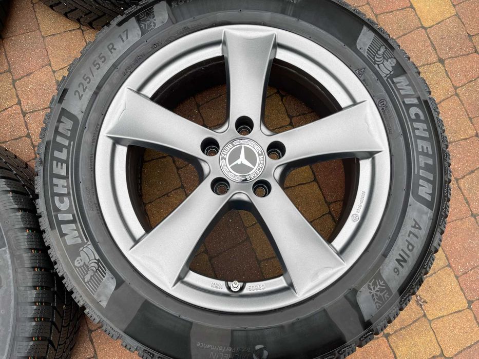 3755. Alufelgi 17" Mercedes W246 W206 W176 CLA GLA 5x112 6.5J ET44